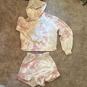 Abercrombie Tie Dye Sweat Set